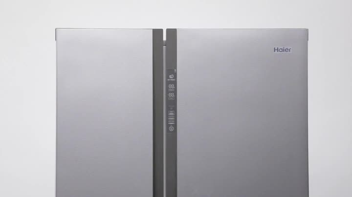 Haier HRF 618 SS Frost-free Side-by-Side Refrigerator (565 Ltrs